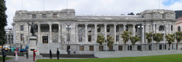 Actual NZ Parliament Building